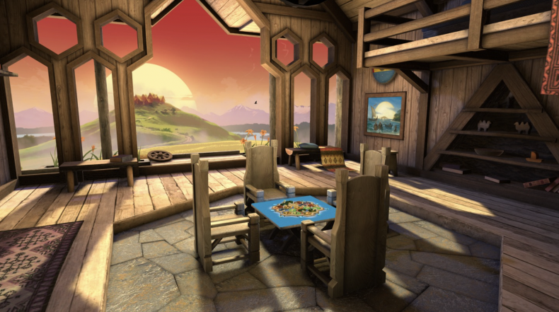Catan VR game