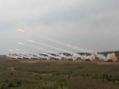 Taiwan Tests Anti-Landing Rocket Systems Taiwan Tests Anti-Landing Rocket Systems