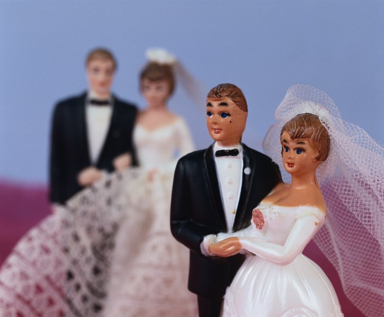 Wedding cake topper