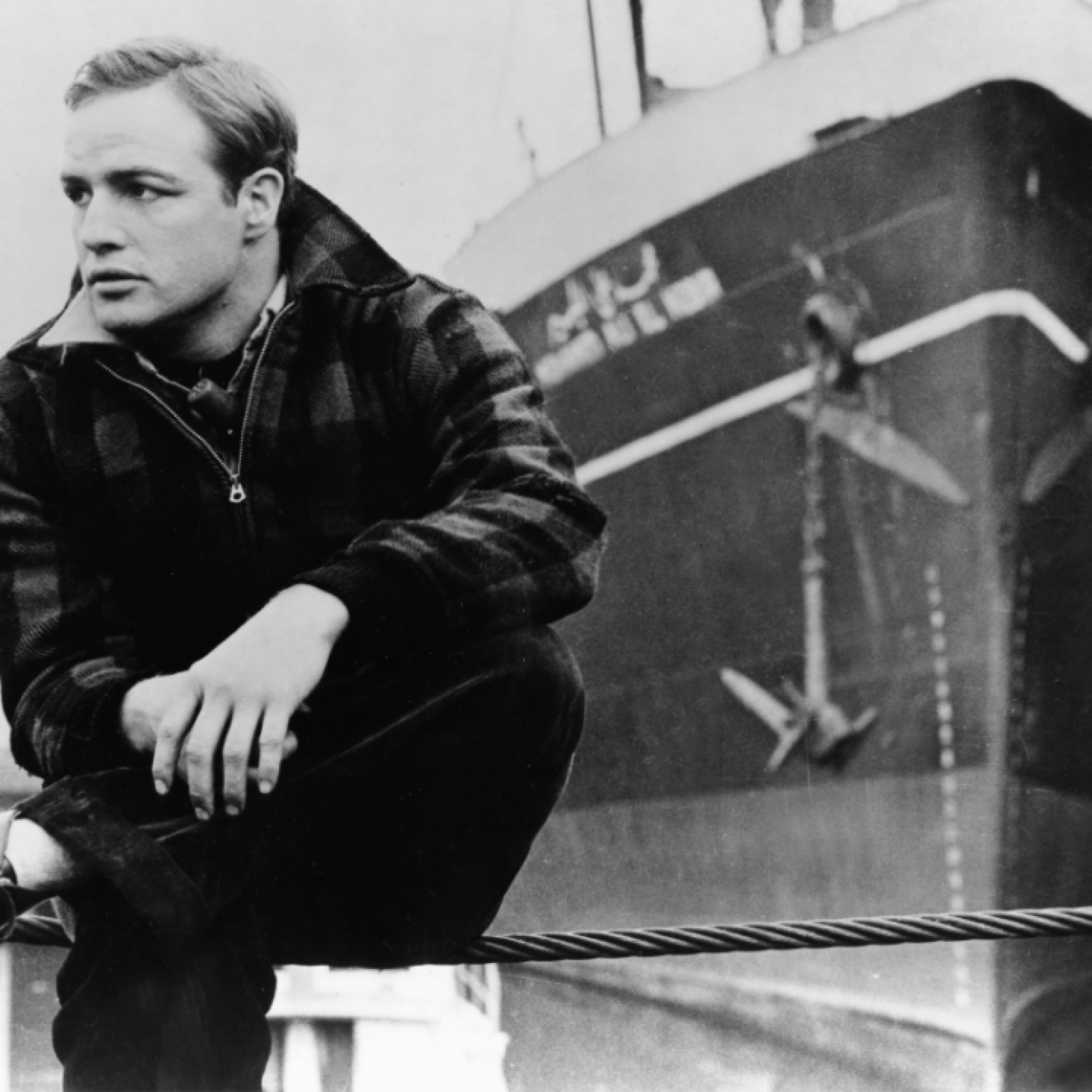 Marlon brando denim sales jacket