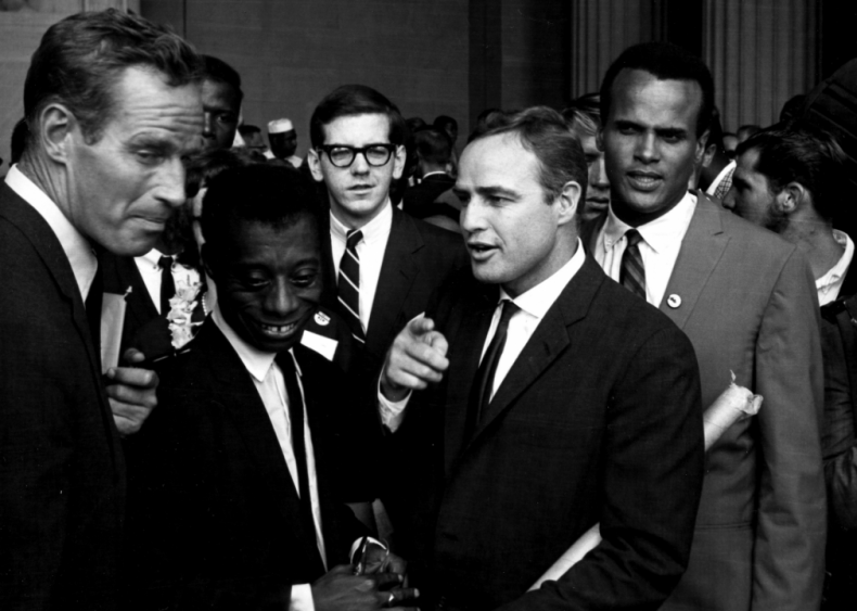 1963: Supporting the cause of civil rights