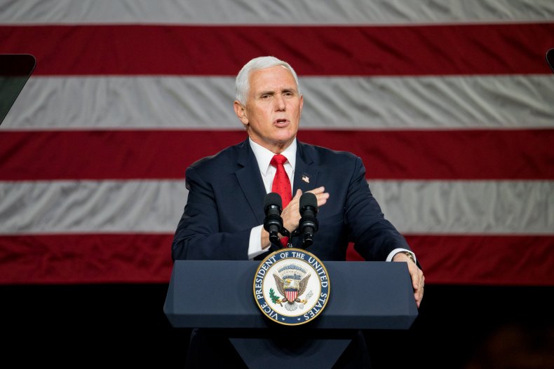 mike pence in georgia