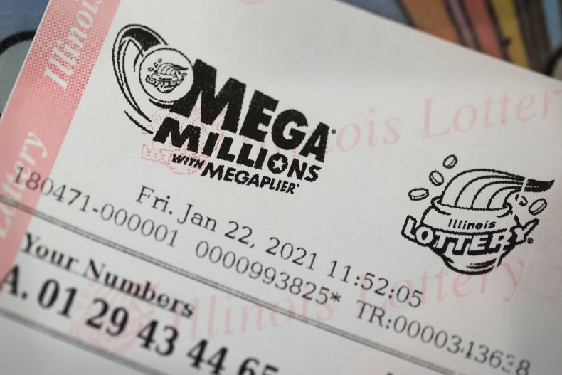 Mega Millions lottery tickets
