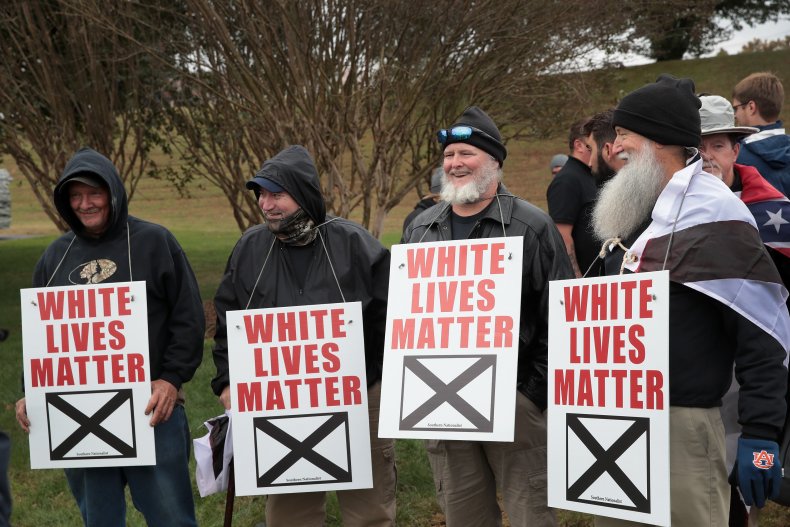 White Lives Matter Protest