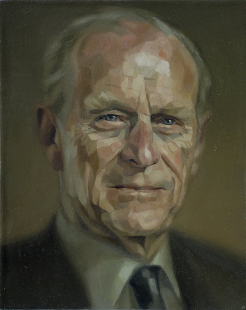 A Jonathan Yeo portrait of Prince Philip