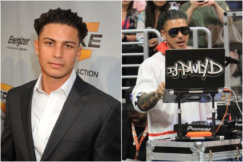 Pauly D then and now 