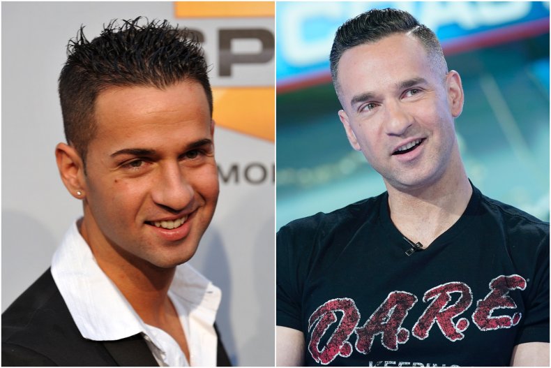 Mike 'The Situation' Sorrentino then and now