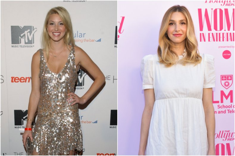 Whitney Port then and now 