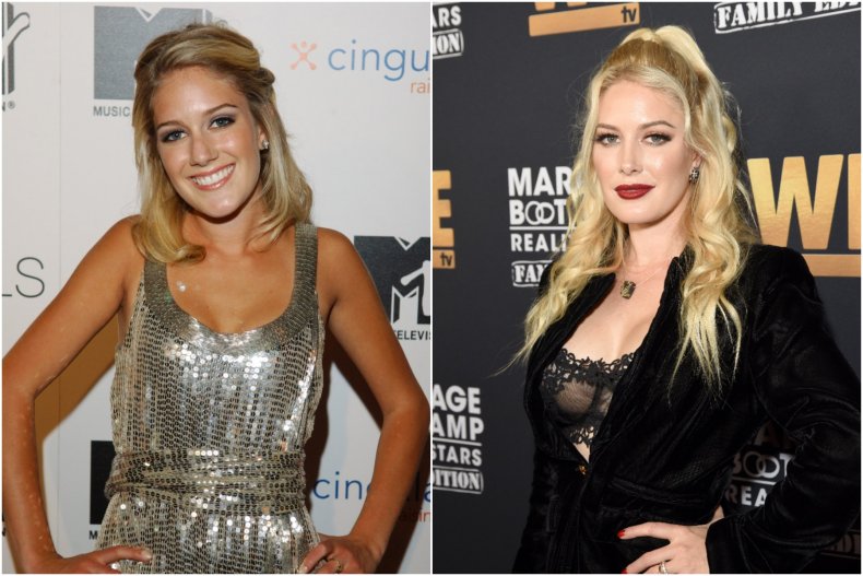 Heidi Montag then and now 