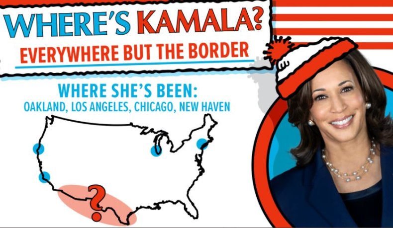 Where&#39;s Kamala?&#39;: Nikki Haley Mocks VP&#39;s Lack of Border Visit With &#39;Where&#39;s  Waldo&#39; Picture