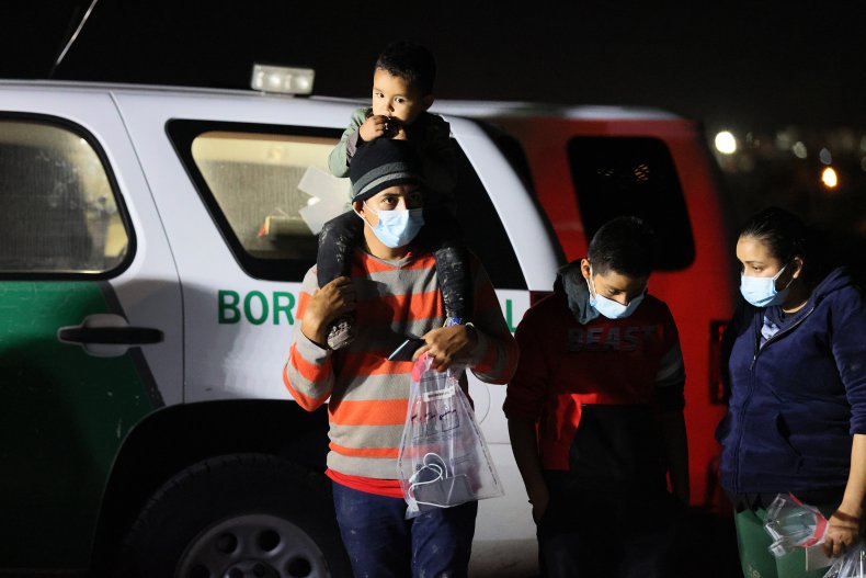 Migrants in Texas