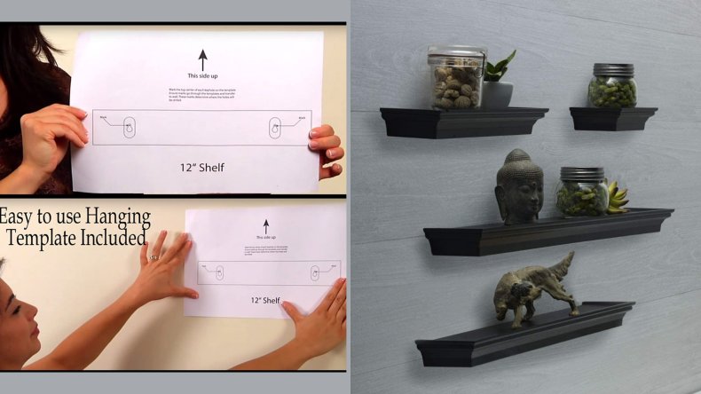 Melannco Floating Shelves