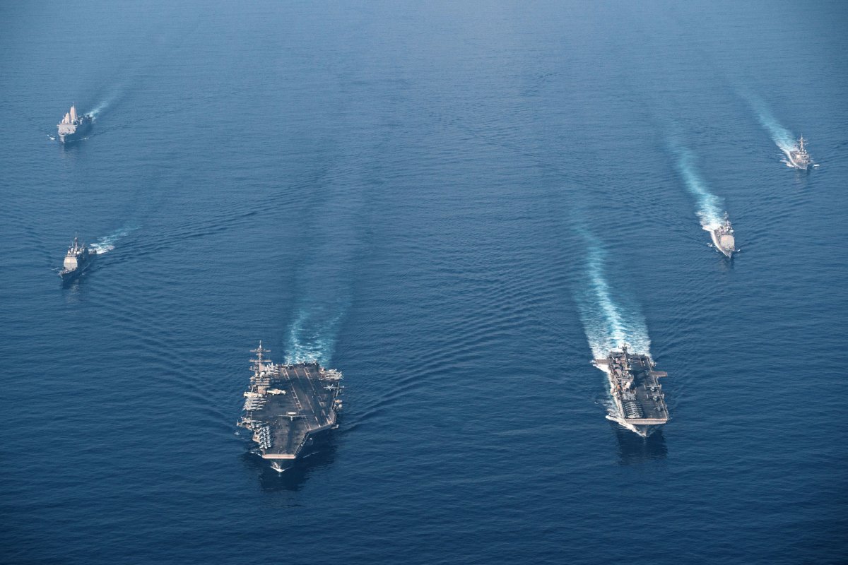 U.S. Navy Conducts South China Sea Exercises