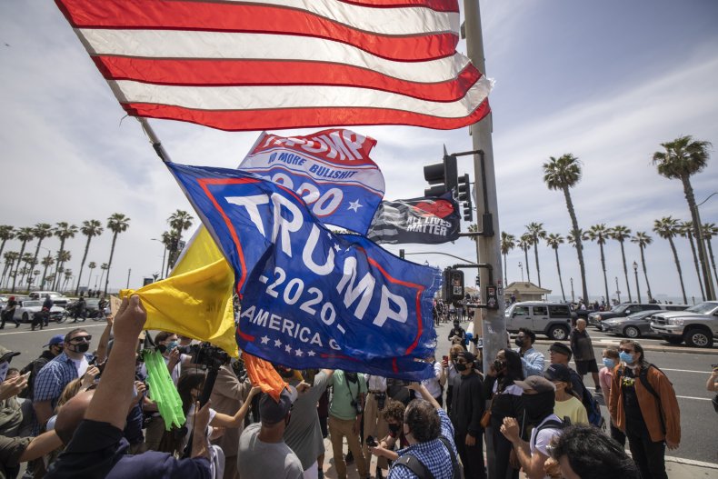 Trump supporters