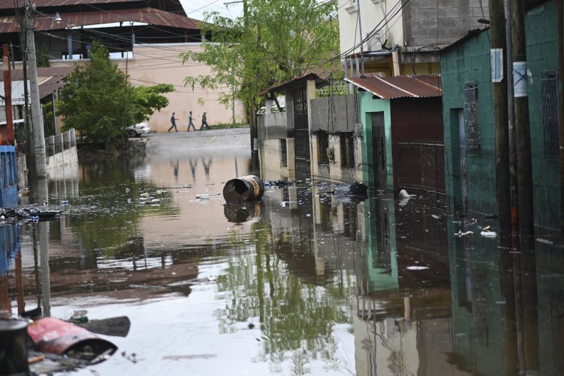 Hurricane Eta aftermath in Guatemala