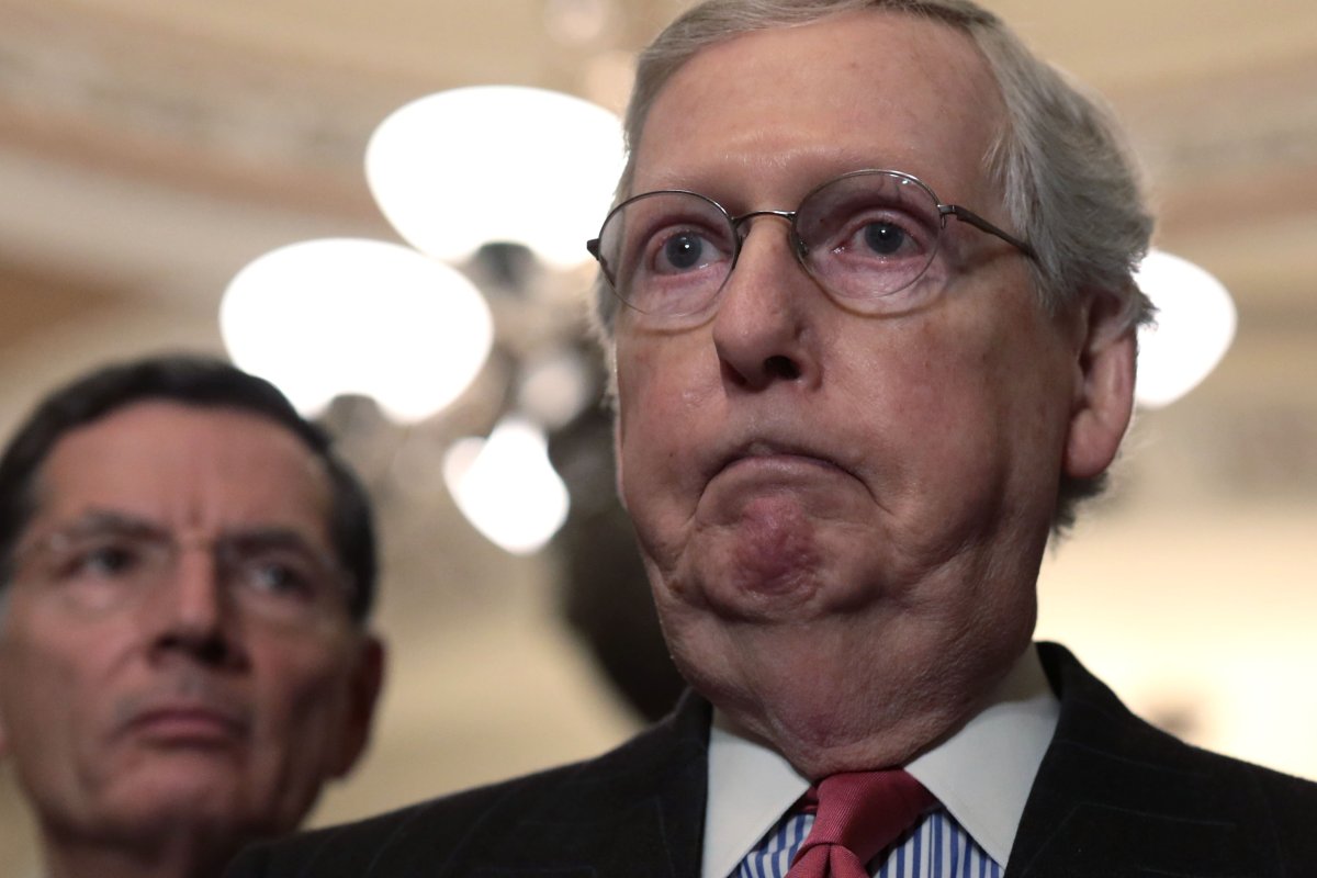 McConnell Trump loser comment response RNC speech