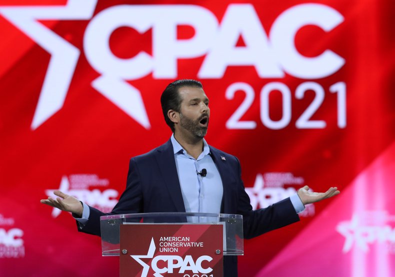 Donald Trump Jr at CPAC
