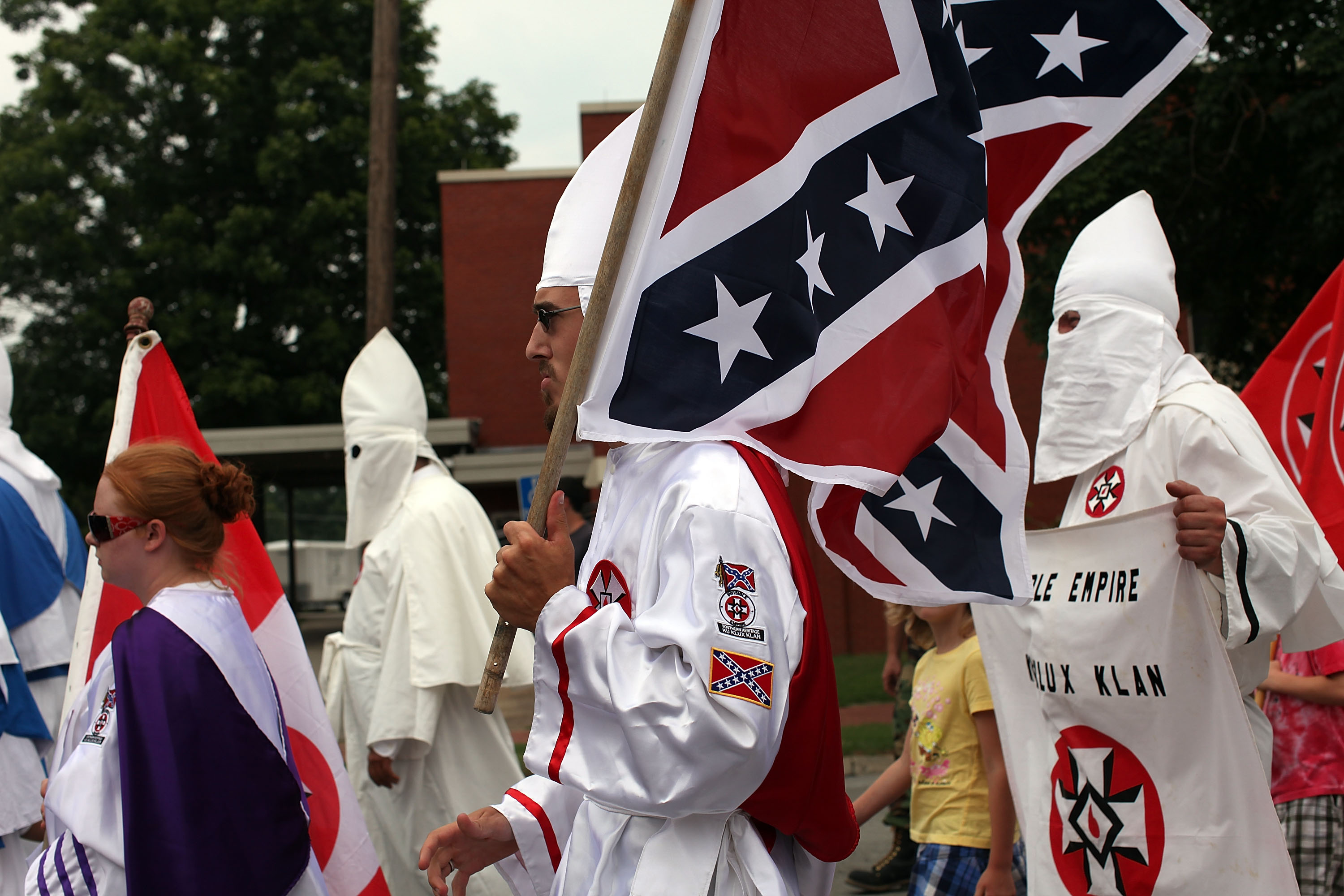 Woman Says KKK Is Targeting Her Over Petition to Get Confederate 