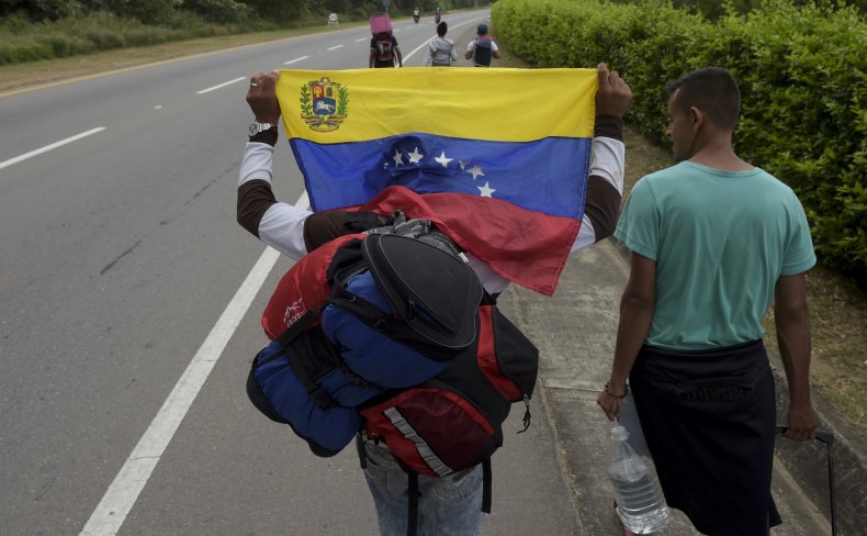 Venezuelan migrants
