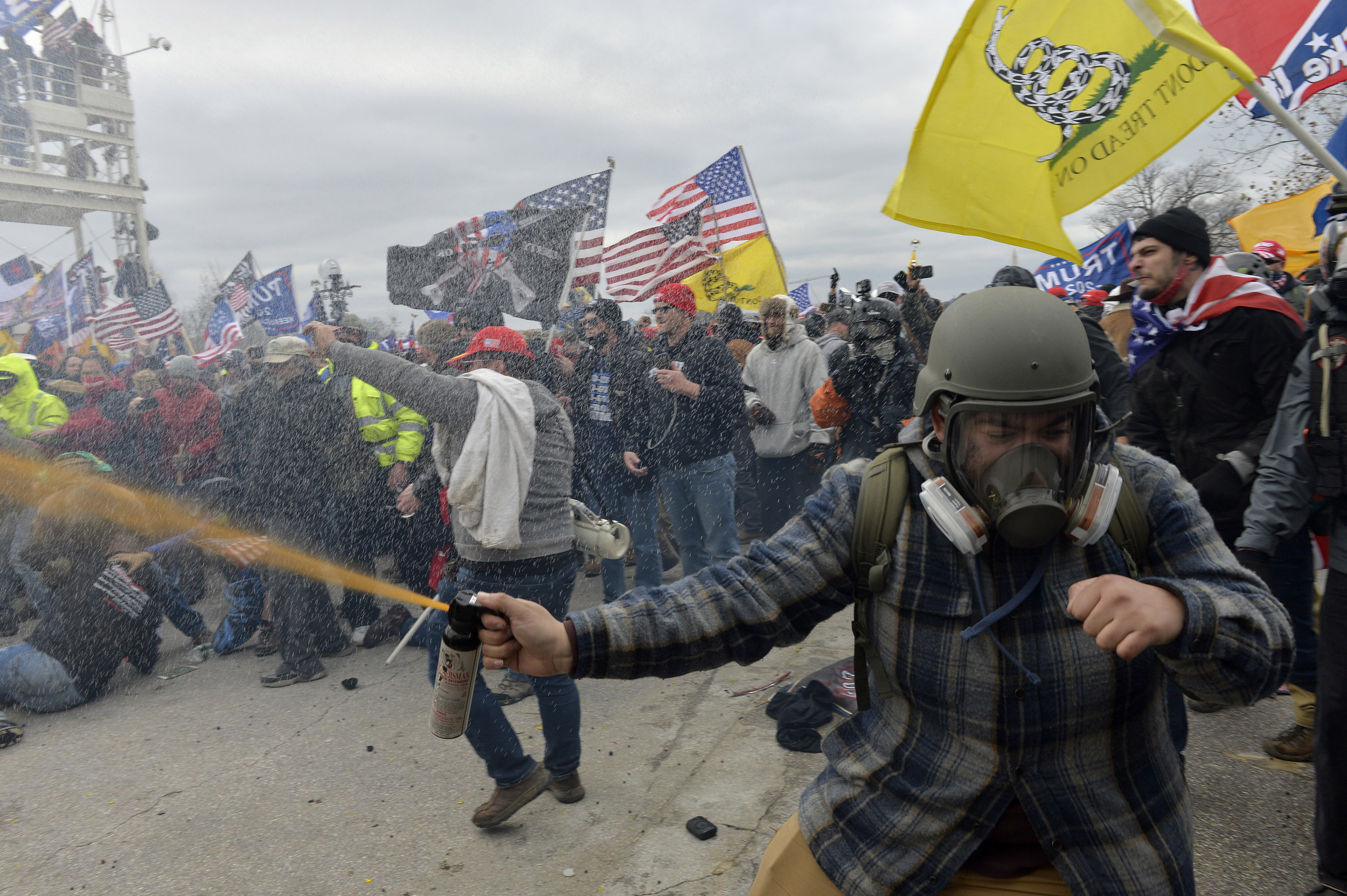 Capitol Rioter Paul Russell Johnson Charged With Making Officer Hit Head and Lose Consciousness