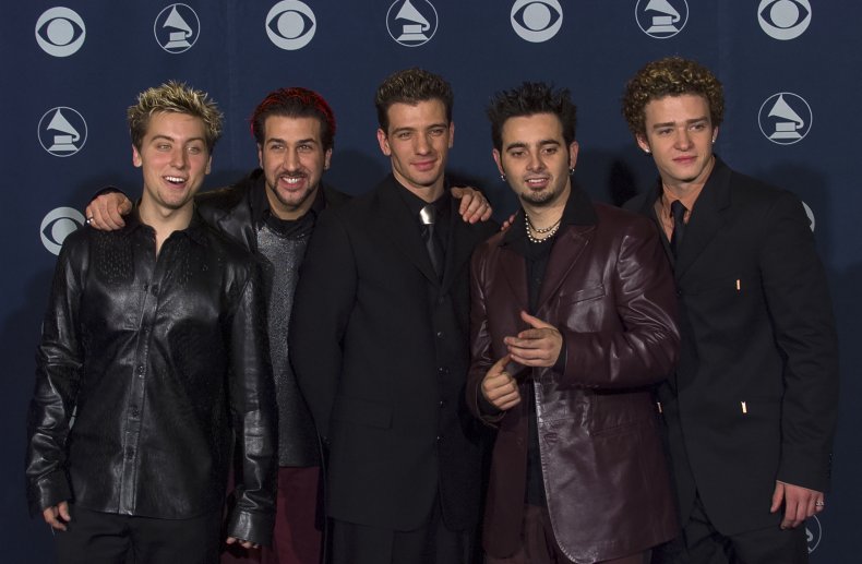 NSYNC at Grammy Awards