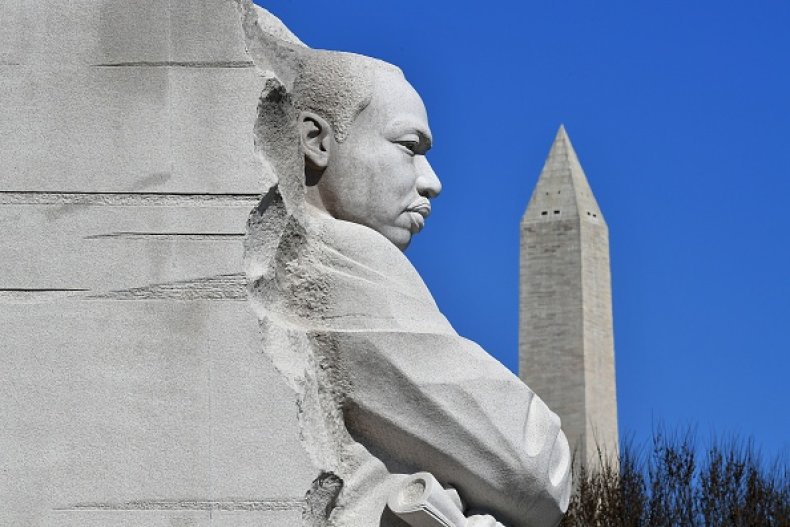 MLK statue