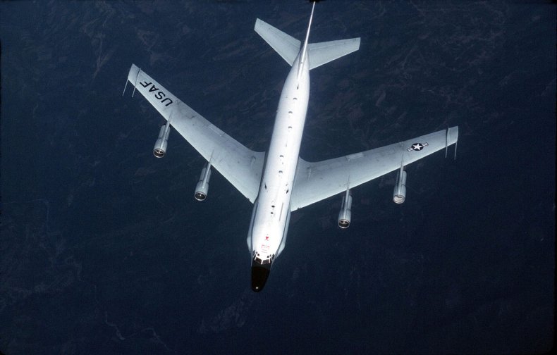 RC-135 Reconnaissance plane.
