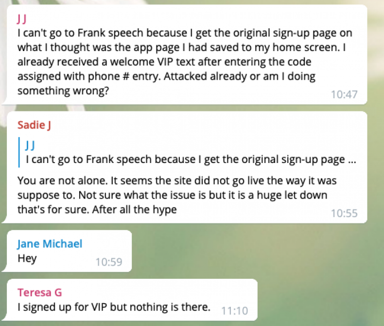 Mike Lindell Telegram Screenshot 1