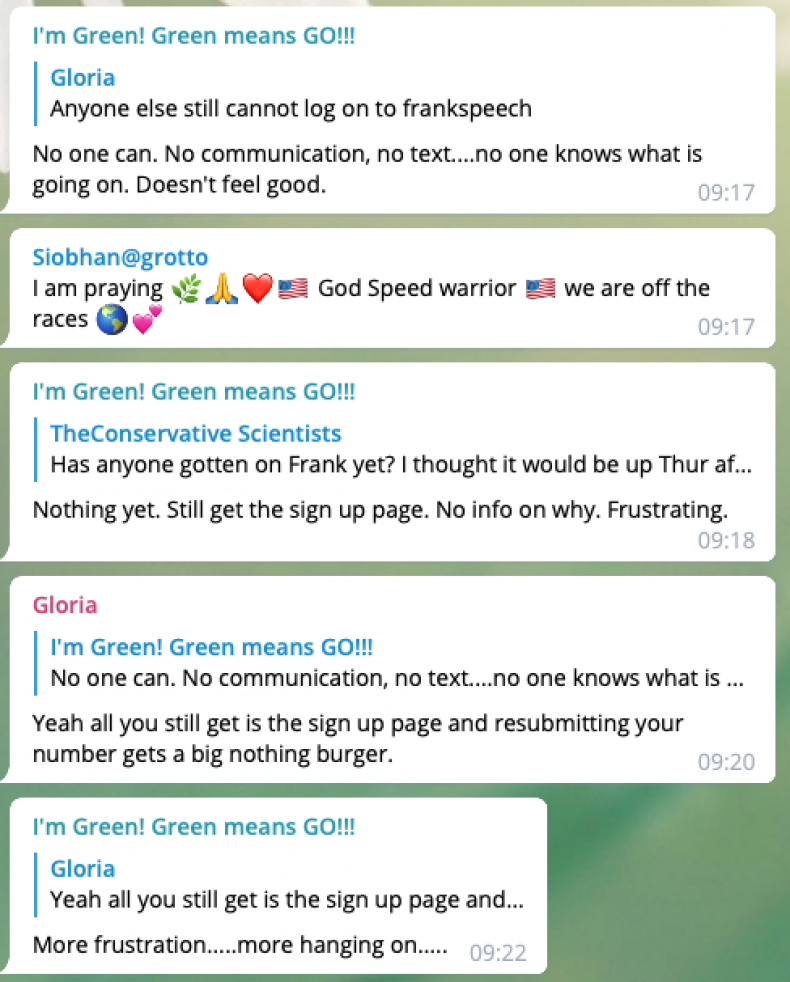 Mike Lindell Telegram Screenshot 2
