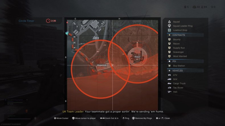 call duty warzone zombie guide red circles