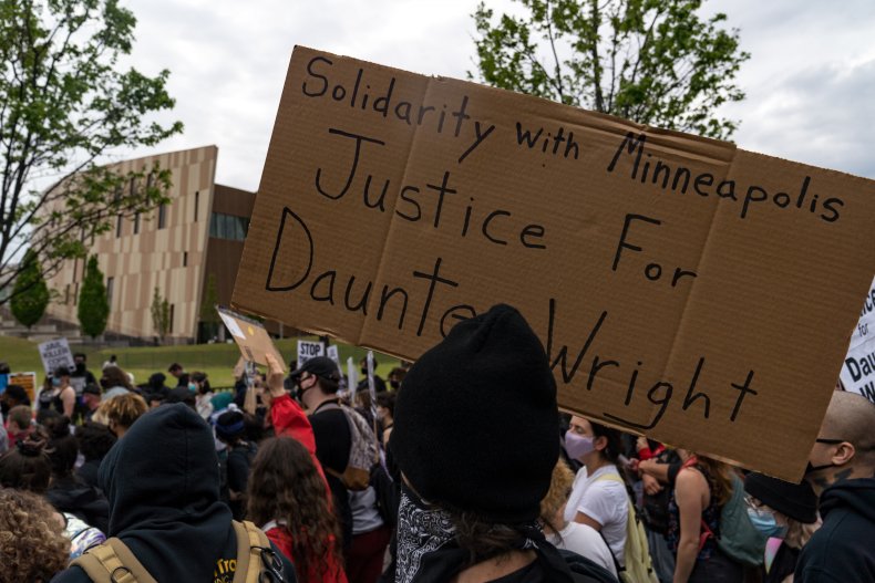 An Atlanta Demonstration for Daunte Wright