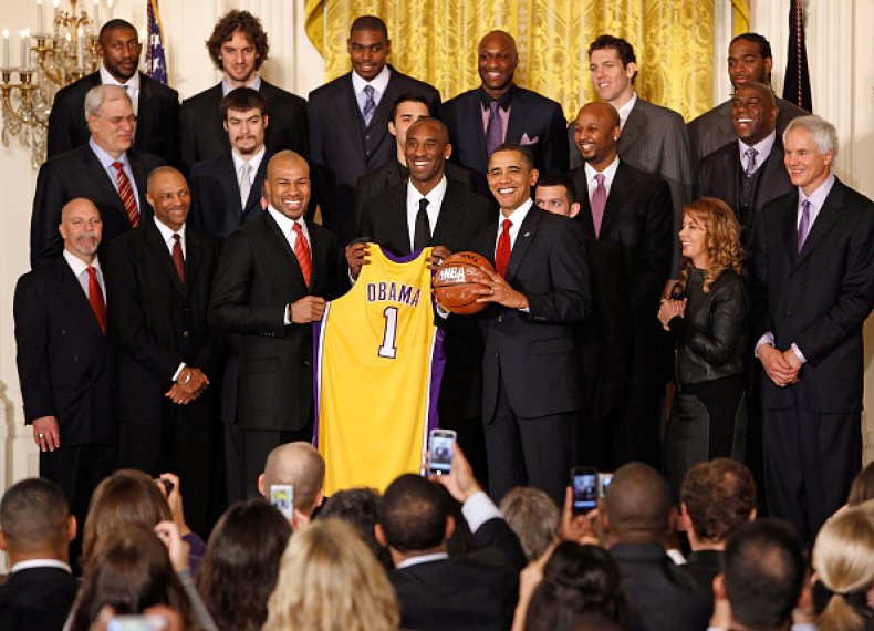 LA Lakers and Barack Obama