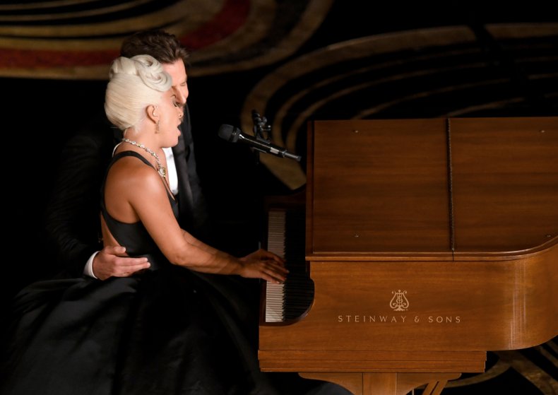Lady Gaga Bradley Cooper oscar duet