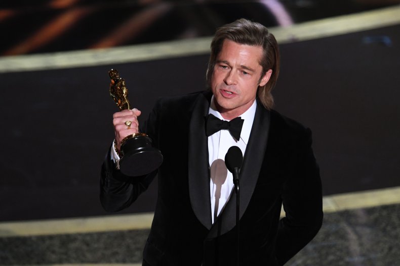 Brad Pitt oscar speech