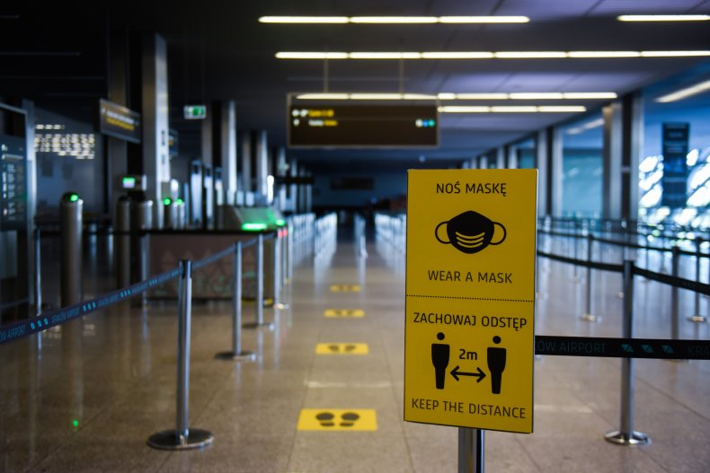 Airport masks