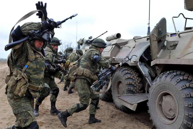 Russian Military Troops