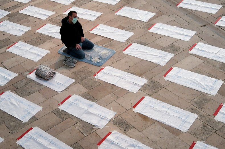 Albanian Man Prayer