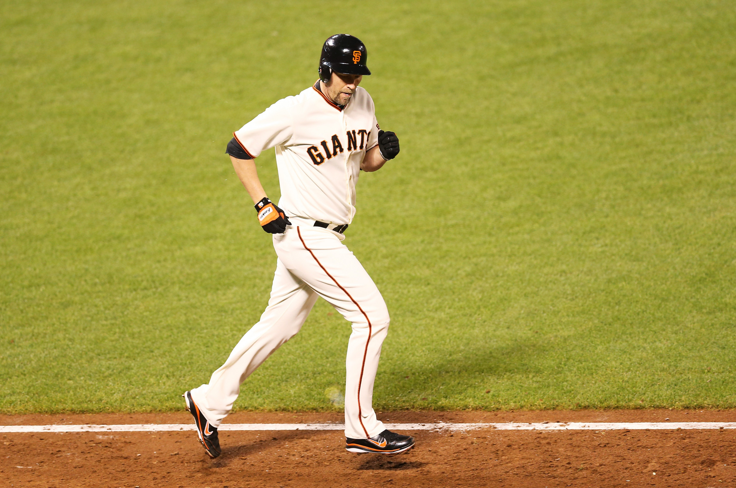 San Francisco Giants Baseball Player Aubrey Huff Takes Leave for