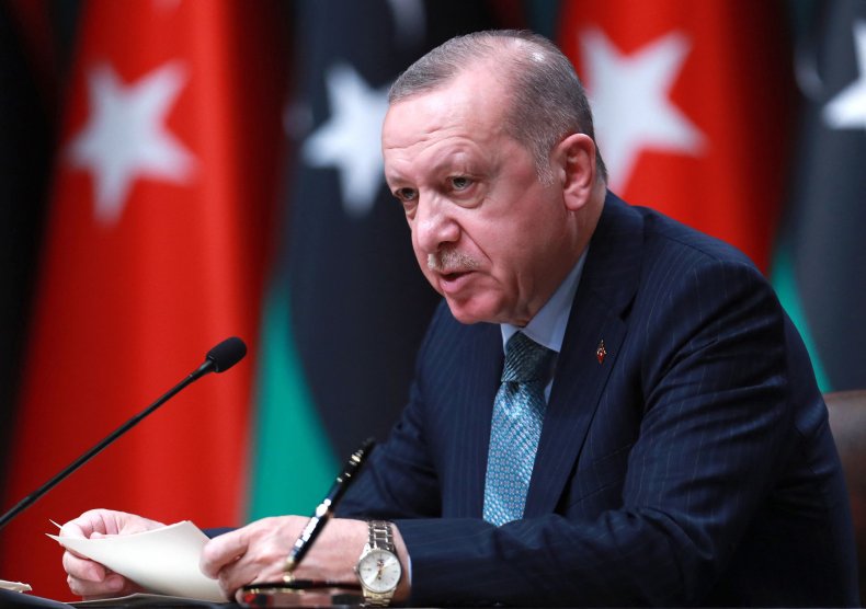 Turkish President Recep Tayyip Erdogan