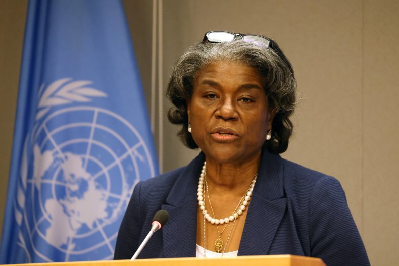 U.S. Ambassador to the UN Linda Thomas-Greenfield