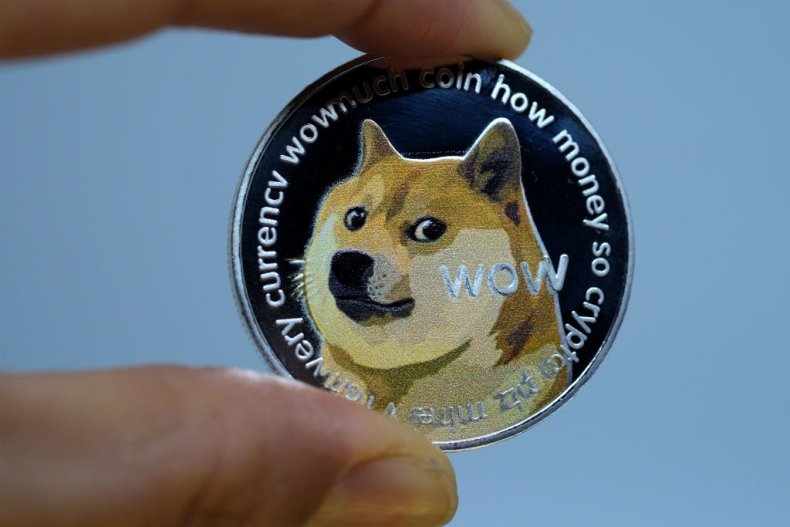 A visual representation of Dogecoin cryptocurrency