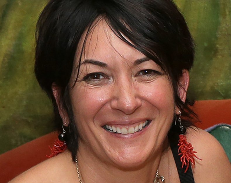 Ghislaine Maxwell at Home in New York