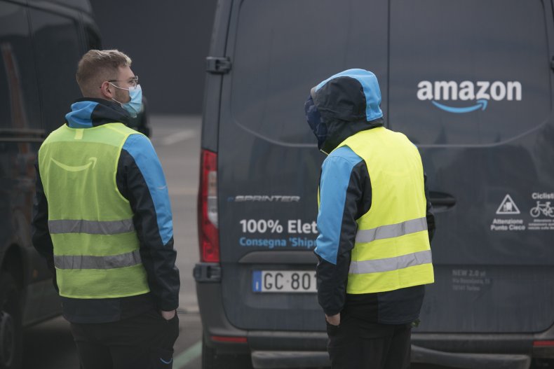 Amazon workers