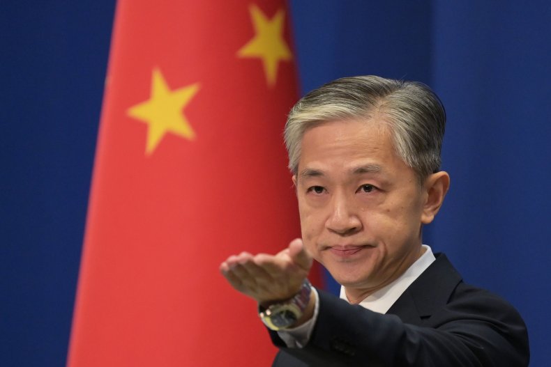 Chinese Foreign Ministry Spokesman Wang Wenbin