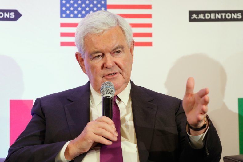Former Speaker of the House Newt Gingrich