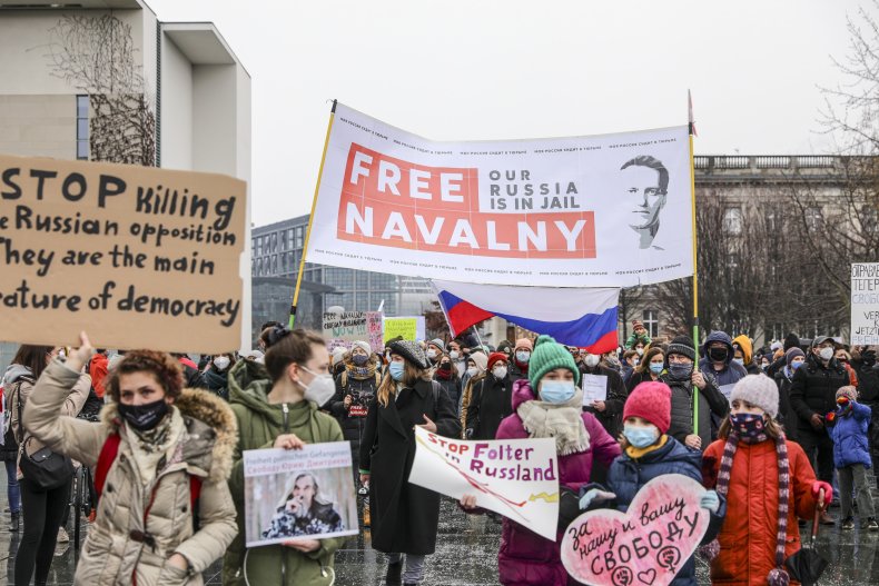 Navalny Protest Russia