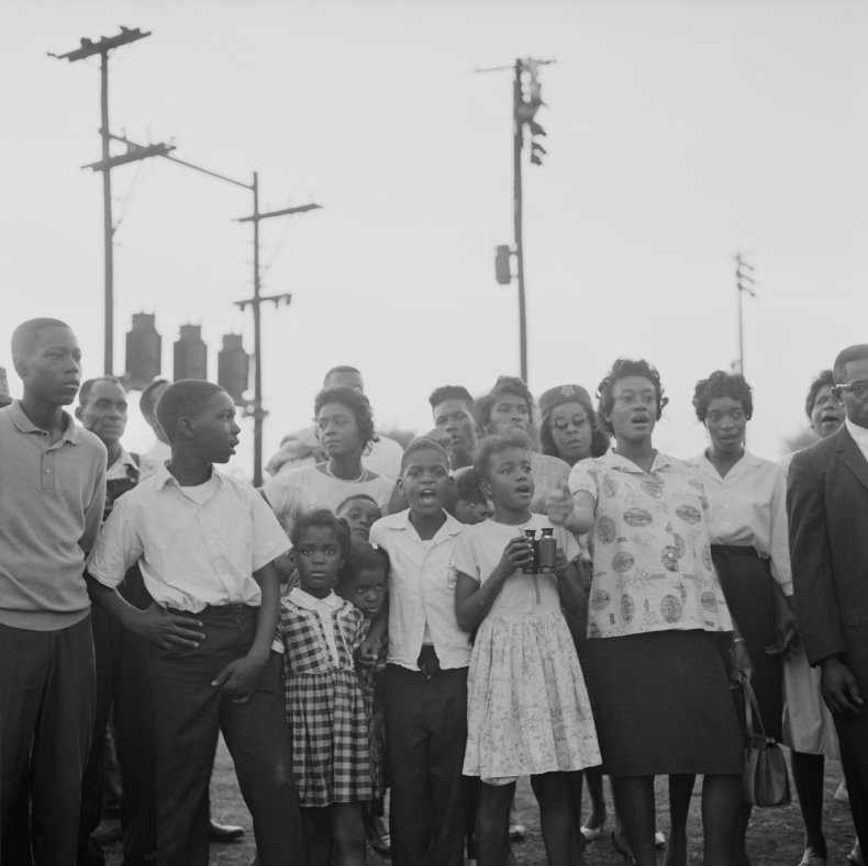 young protestors