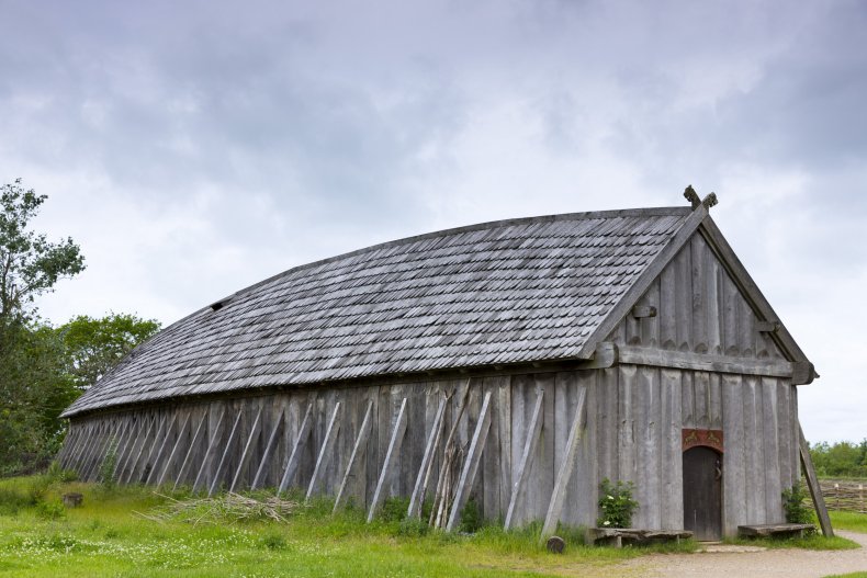 viking longhouse in denmark