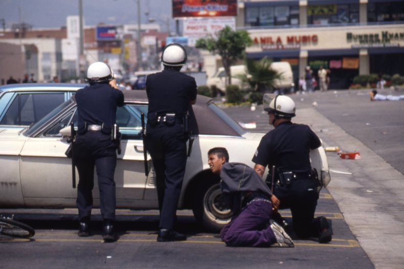 Rodney King 3 Cops Custody
