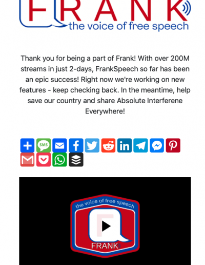 Frankspeech Frankspeech